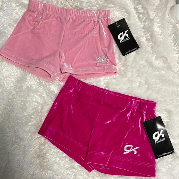 GK Other - Set of 2 GK Velvet Mini Shorts